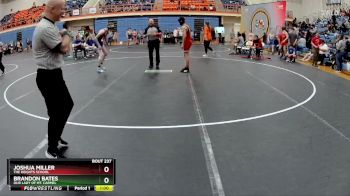 113 lbs Cons. Round 3 - Brandon Bates, Our Lady Of Mt. Carmel vs Joshua Miller, The Heights School