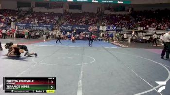 D 1 165 lbs Cons. Round 4 - Terrance Jopes, Baton Rouge vs Preston Courville, Acadiana