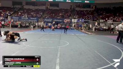 D 1 165 lbs Cons. Round 4 - Terrance Jopes, Baton Rouge vs Preston Courville, Acadiana