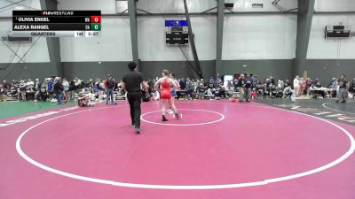 Junior Girls GR - 125 lbs Quarters - Olivia Engel, WA vs Alexa Rangel, CA