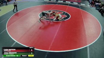Cons. Round 3 - Chaz Erickson, Kearney Catholic vs Cash Watson, Broken Bow