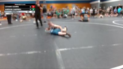 75/80 Round 5 - Jameson Campbell, Legacy Elite Wrestling Club vs Luciano Acerra, Mighty Warriors Wrestling Aca