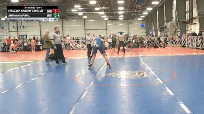 210 lbs Round 3 (12pm Friday) - Leonardo Bennett Northam, Terps Xpress vs Armaan Mahal, VA. Patriots