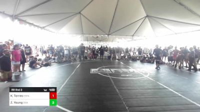 130 lbs Rr Rnd 3 - Kameron Torres, Espana Wrestling vs Zachary Young, Swamp Monsters