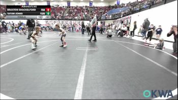 43-46 lbs Final - Braxton Shackelford, Prime Wrestling vs Tatum Jones, Ponca City Wildcat Wrestling
