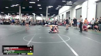 110 lbs Round 4 (8 Team) - Caiden Hargrove, Warhawks vs Cael Dutton, Centurion WC