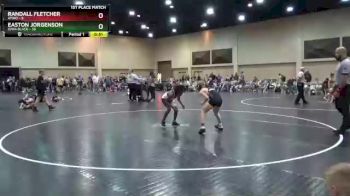 90 lbs Finals (2 Team) - Randall Fletcher, AYWO vs Easton Jorgenson, Iowa Black