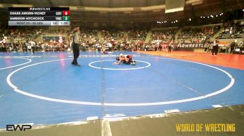 52 lbs Round Of 32 - Chase Amorn-Vichet, Cory Clark Wrestling vs Jameson Hitchcock, TNWC