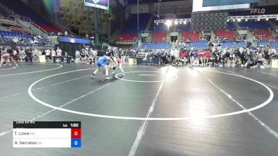 124 lbs Cons 64 #2 - Temperance Lowe, MO vs Anabelle Serratos, CA