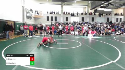 145 lbs Round Of 32 - Finn Bias, Hingham vs Kazuki Goode, Catholic Memorial