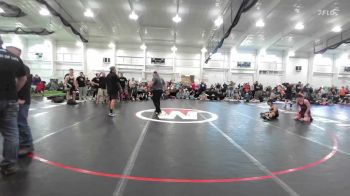 126 lbs 3rd Place - Brett Georger, Carrollton Warriors - MS vs Christian Johnson, Jacket Wrestling Club - MS