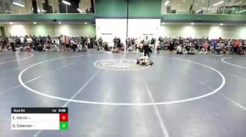 55 lbs Consi Of 8 #1 - Elliott Harris, AL vs Daemeon Coleman, FL