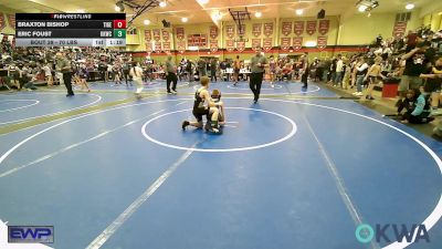 70 lbs Rr Rnd 2 - Braxton Bishop, Tiger Trained Wrestling vs Eric Foust, Keystone Kids Wrestling Club