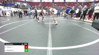 120 lbs Consolation - Corbin Davis, Lions Wrestling Academy vs Jaxon Stevens, N/A