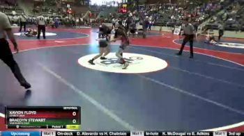 5A 113 lbs Semifinal - Braedyn Stewart, Van Buren High vs Xavion Floyd, Searcy High