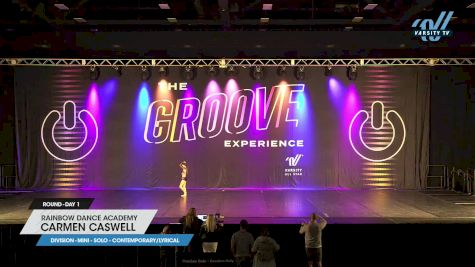 Rainbow Dance Academy - Carmen Caswell [2023 Mini - Solo - Contemporary/Lyrical Day 1] 2023 GROOVE Dance Grand Nationals