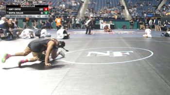 7A - 114 lbs Quarterfinal - Amy Ortiz, Lumberton Senior High School vs Sofia Salas, Ballantyne Ridge High School