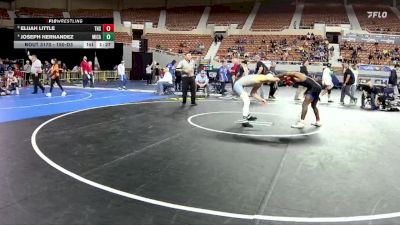 150-D3 Quarterfinal - Elijah Little, Thunderbird High School vs Joseph Hernandez, Mica Mountain High School