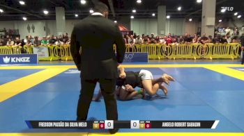 Angelo Robert Sabadin vs Fredson Paixão Da Silva Melo 2025 American National IBJJF Jiu-Jitsu Open Championship