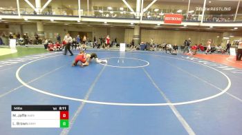 141 lbs Round Of 16 - Michael Jaffe, Harvard vs Logan Brown, Army-West Point