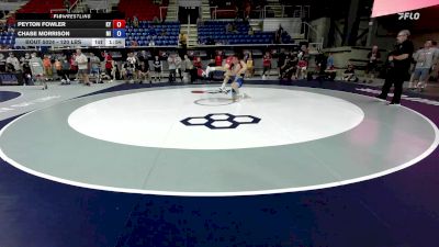 120 lbs Champ. Rd Of 256 - Peyton Fowler, KY vs Chase Morrison, MI
