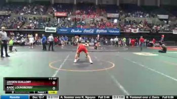 Semifinal - Kade Lounsberry, St. Louis vs Jayden Guillory, Basile