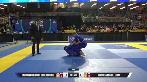 Christian Daniel Linan vs Carlos Eduardo De Oliveira Sicil 2025 Pan Kids Jiu-Jitsu IBJJF Championship