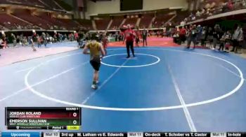 80 lbs Round 1 - Jordan Roland, Wesley Club Wrestling vs Emerson Sullivan, West Amarillo Wrestling Club