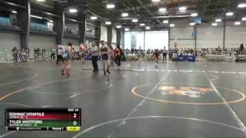 140 lbs Round 3 (6 Team) - Tyler Whitford, Buxton Intensity vs Dominic Hitapole, Combat WC