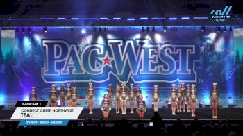 Connect Cheer Northwest - Teal [2024 L1 Senior - Medium Day 1] 2024 PacWest Grand Nationals