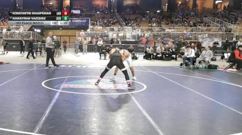 165 2A 1st Place Match - Konstantin Khaspekian, Lake Gibson vs Kawayran Vazquez, Jesuit
