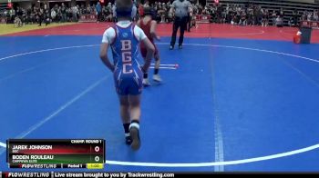 70 lbs Champ. Round 1 - Jarek Johnson, BGC vs Boden Rouleau, Chippewa Elite