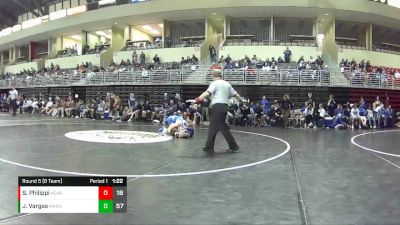 138 lbs Round 5 (8 Team) - Seth Philippi, Kearney vs Jayden Vargas, Manhattan