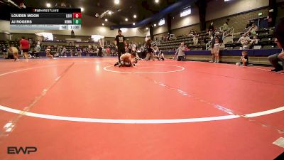 67-70 lbs Rr Rnd 5 - Louden Moon, Louisiana Muggers vs AJ Rogers, North Desoto Wrestling Academy