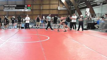 119 lbs Semifinal - Wyatt Stauffer, Blair Academy vs Brody Sayers, Doughboy