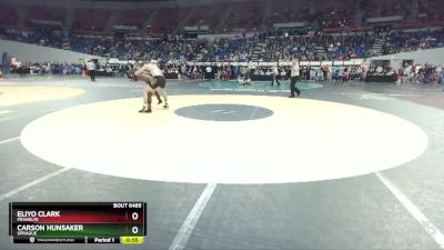 6A-165 lbs Cons. Round 4 - Carson Hunsaker, Sprague vs Eliyo Clark, Franklin