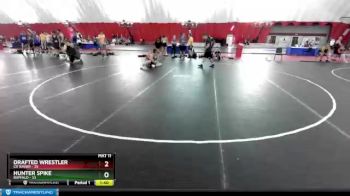 195 lbs Round 2 (4 Team) - Hunter Spike, Buffalo vs Drafted Wrestler, CR Xavier
