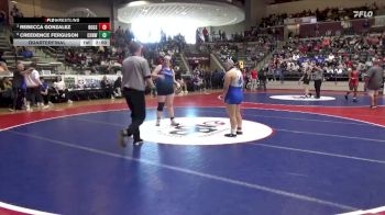 6A 235 lbs Quarterfinal - Rebecca Gonzalez, Rogers vs Creedence Ferguson, CONWAY HIGH SCHOOL