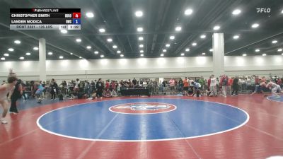 126 lbs Cons. Rd Of 16 - Christopher Smith, Guerreiro Gold vs Landen Modica, Raider Wrestling Club