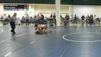 157 lbs Consi Of 4 - Ruger Pennington, TN vs Steven Faubion, NC