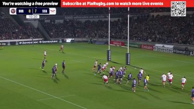 Mathieu Jalibert Try - Bordeaux v Scarlets - 2025-2026 Champions Cup Round 2