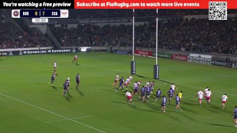 Mathieu Jalibert Try - Bordeaux v Scarlets - 2025-2026 Champions Cup Round 2
