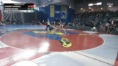 138 lbs Champ. Round 1 - Parker Withers, Skyline vs Anthony Scagnelli, St John Vianney