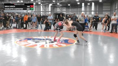 81 lbs Cons. Quarters - Hannah Hardwick, Forest Grove Jr Viks Wrestling Club vs Amber Wilson, Potlatch Wrestling Club