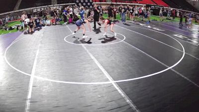 125 lbs Champ. Round 1 - Julia Dunlap, Alaska vs Adalie Hazlett, Montana