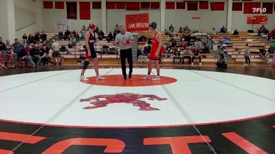 157 lbs Round 5 (6 Team) - Darius Mosher, Onaga HS vs Kota McKinven, Alma-Wabaunsee HS