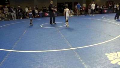 63 lbs Cons. Semis - Kiran Zverev, Punisher Wrestling Company vs Justin-Carter Jones, Toss Em Up Wrestling Academy
