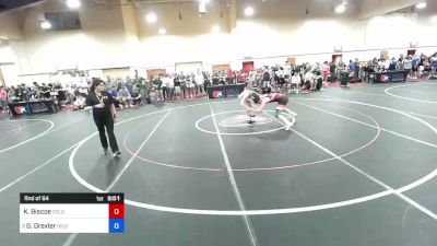 65 kg Rnd Of 64 - Kole Biscoe, Colorado vs Gavin Drexler, Bison Wrestling Club