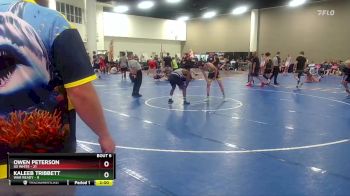 144 lbs Round 2 (6 Team) - Kaleeb Tribbett, War Ready vs Owen Peterson, SD White