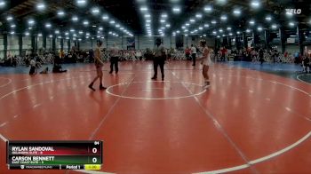 84 lbs Rd# 6- 9:00am Saturday Final Pool - Carson Bennett, East Coast Elite vs Rylan Sandoval, Oklahoma Elite